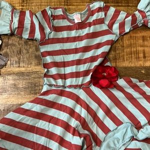 Giggle Moon girls twirly dress size 6.